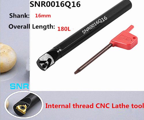 SNR0016Q16 SHANK 16MM  THREAD TURNING TOOL HOLDER FOR LATHE INDEXABLE INSERT