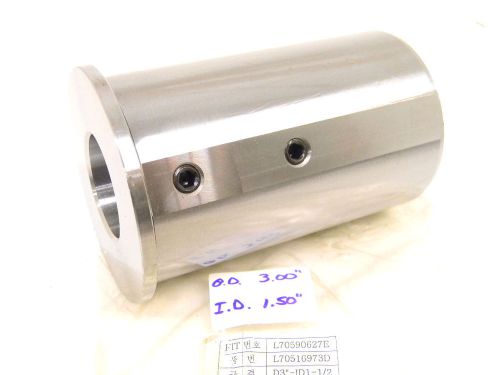 NEW SURPLUS BORING BAR SLEEVE 3.00&#034; O.D. x 1.50&#034; I.D TOOL HOLDER BUSHING (Japan)