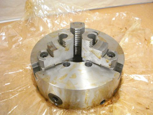 Self-Centering Manual Lathe Chuck, 10&#034;, 3 Jaws, Cast Iron  (50C)