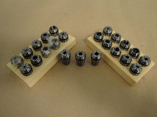 ER16 COLLET SET - 23 PIECES - INCH SIZES