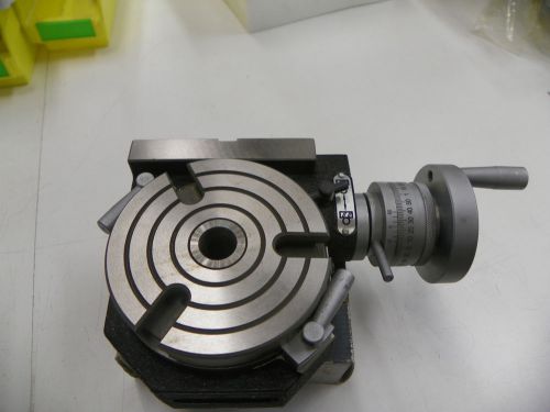 4&#034; HORIZONTAL / VERTICAL MINI ROTARY TABLE     B451