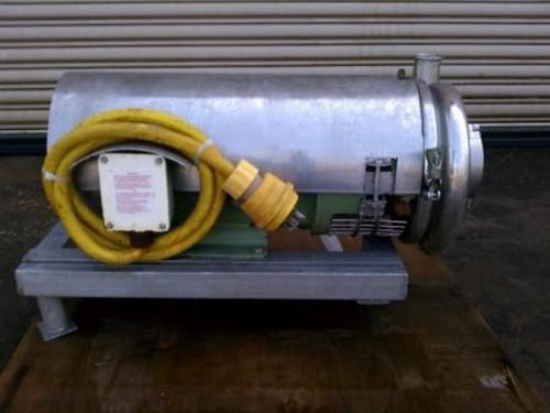 7.5 hp tri clover stainless centrifugal pump for sale