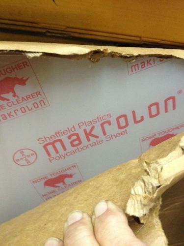 4ft.x8ft.x1/4in. Makrolon polycarbonte sheet