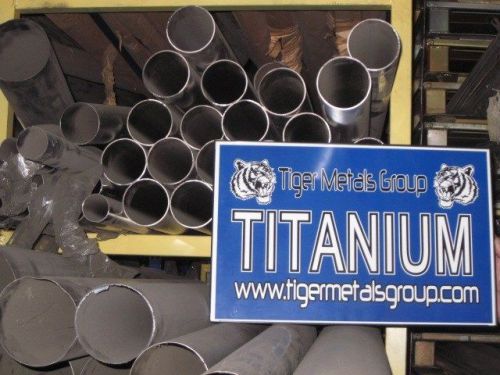 Grade 2 CP Titanium Tube-Welded (0.5&#039;&#039; OD / 0.065&#034; Wall /23.125&#039;&#039; Length) #412