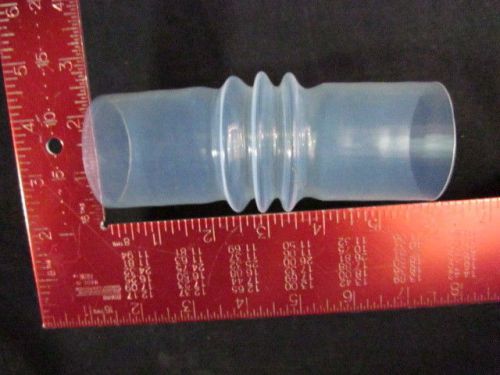 Watkins Johnson (WJ) 815001-468    Tube, Teflon, Corrugated, 2&#034; ID X 6&#034; L X 2&#034; C