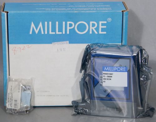 NEW Millipore Tylan FC-2900M 200 sccm H2 Mass Flow Controller, ASM 54-123250A16