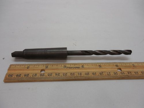 5/16&#034; DORMER ENGLAND MORSE TAPER #2 DRILL BIT 7&#034; OAL HS MT#2 MACHINIST TOOLS