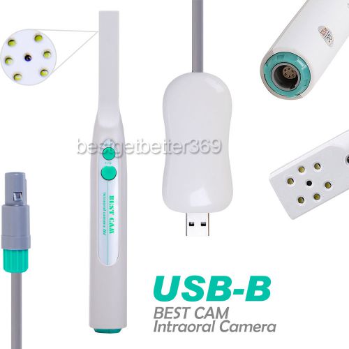 4.0 MEGA PIXELS DENTAL INTRAORAL CAMERA USB CONNECTION