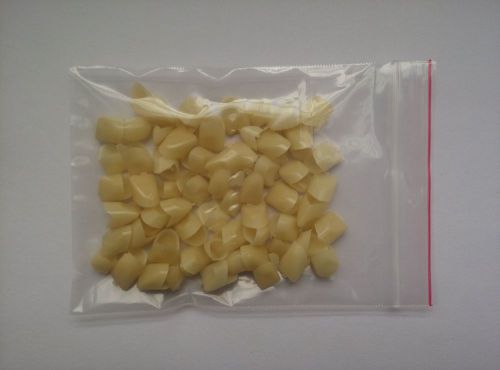 NEW 1 Bag 65 Pcs Dental Temporary Crown Anterior Jacket Mixed Size Teeth