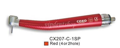 5pcCOXO Standard Push Button High Speed Handpiece CX207-C-1SP Red TaiWan Bearing