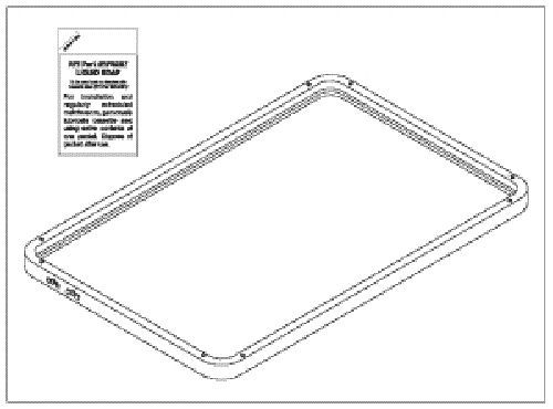 Sci Can Statim 2000 Series Cassette Seal Gasket