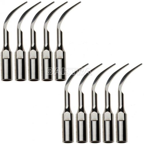 10 Pcs Dental Scaler Tips fit Satelec NSK DTE Ultrasonic Piezo Scaler PD1