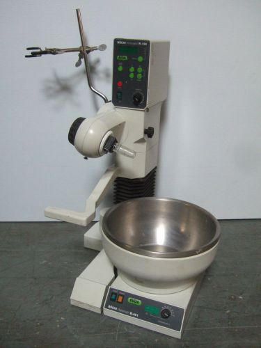 BUCHI Rotavapor R-134 With Waterbath B-481 Bowl Evaporator