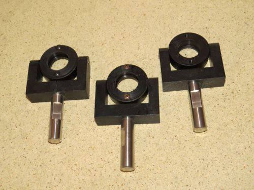 ++ MIRROR MOUNT LOT OF THREE- ROTATING - 22MM DIAMETER OPENINGS