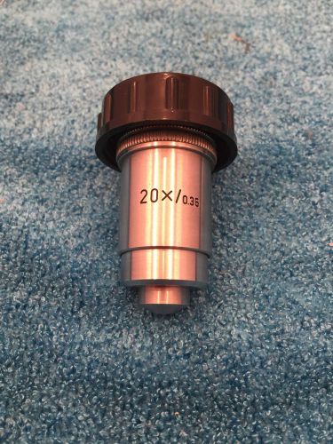 LEITZ WETZLAR 20X MICROSCOPE OBJECTIVE