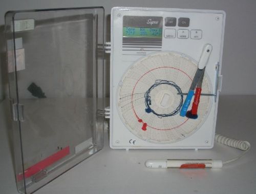 OMEGA SUPCO CR4 CIRCULAR CHART RECORDER, TEMPERATURE, HUMIDITY &amp; DEWPOINT