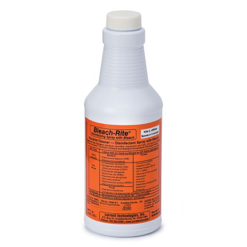 Bleach-Rite - 16oz Bottles with 6 Spray Heads 12 cs