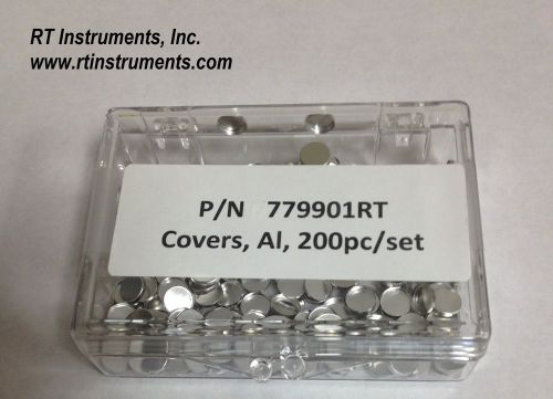 Brand New Standard Aluminum Sample Pan Lids; 200pc/set; for TA Instruments