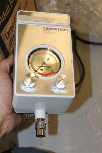 CHEMETRON VACUTRON  REGU-GAGE VACUUM GUAGE 22040200