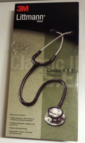 3M Littmann Classic II S.E Stethoscope,Black Colour 220 2 11 FONENDOSCOPIO look