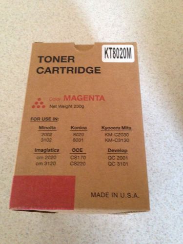 MINOLTA KONICA 8031 8020  2002 3102 TONER MAGENTA