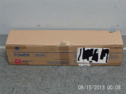 New Genuine Konica Minolta Magenta Toner Cartridge type TN312M