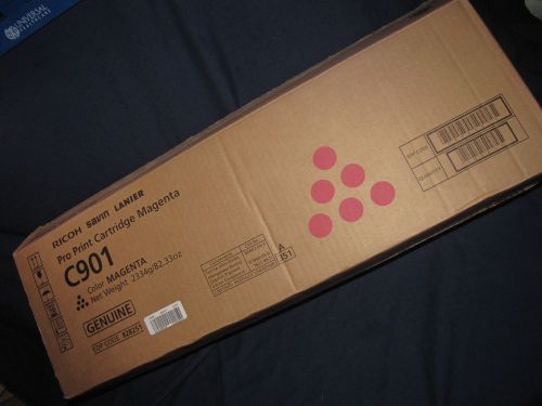 Genuine Ricoh Savin Lanier Pro C901 MAGENTA TONER NEW OEM SEALED &amp; BOXED