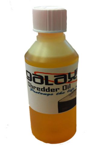 Shredder lube paper shredder oil for cross cut and strip cut paper shredders for sale