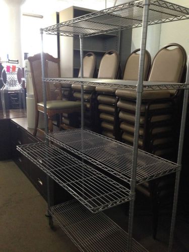 ***MOBILE WAREHOUSE SHELVING UNIT***