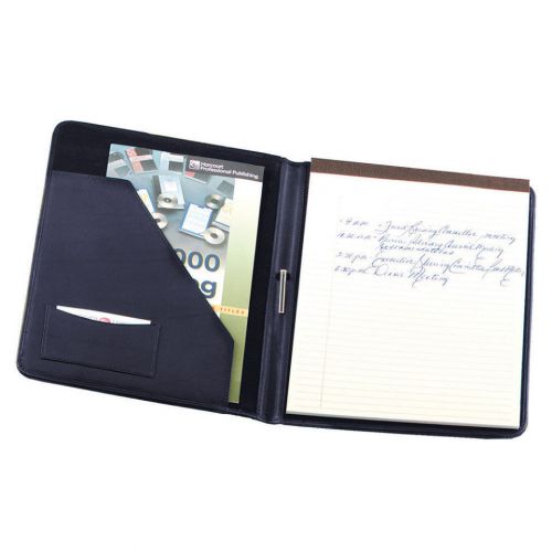 Royce Leather Deluxe Writing Padfolio - Blue