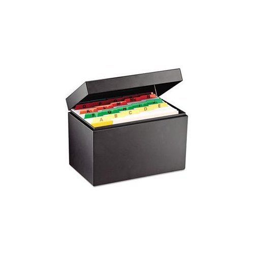 Steelmaster All-steel Card File Box - 800 X Index Card - External (263855bla)