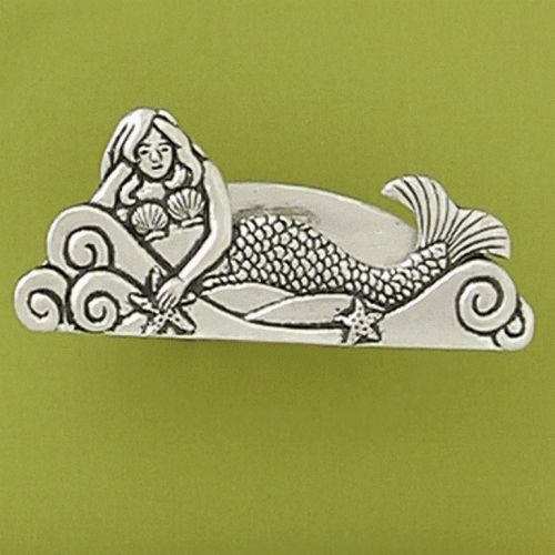 Nautical Mermaid Business Card Photo Holder