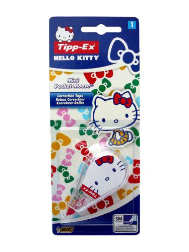 Korrekturroller BIC Tipp-Ex HELLO KITTY Mini Pocket Mouse Miss, Band 5m x 5mm