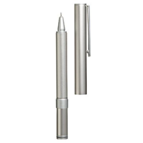 MUJI Moma Aluminum pocket gel ink Ballpoint pen Black Japan Worldwide