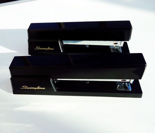 Case of 2 swingline premium commercial executive staplers,durable metal,20 sht for sale
