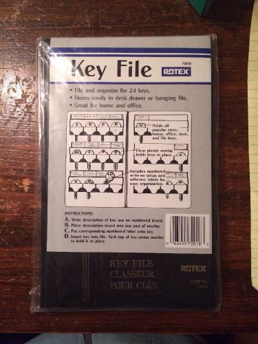 Rotex 24 Key File Folder 72018