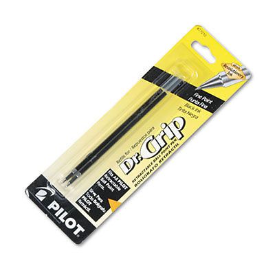 Refill, Better/EasyTouch/Dr Grip Retract Ballpoint, Fine Tip, Blk, 2/Pack