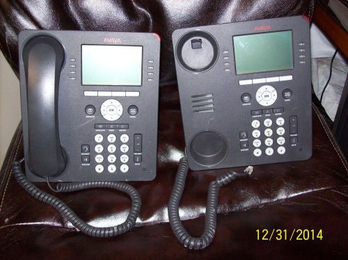 LOT OF TWO AVAYA 9608 PHONES