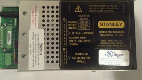 STANLEY MAGIC SWING HDLE/FE. MICROPROCESSOR CONTROL