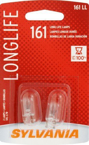 Sylvania 161 LL Long Life Miniature Lamp  (Pack of 2)