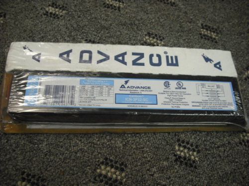 New advance icn-3p32-sc instant start electronic fluorescent ballast 120-277v for sale