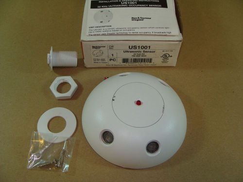 New pass &amp; seymour us1001 ultrasonic occupancy sensor light switch white 24vdc for sale