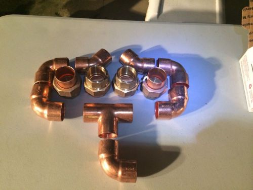 1 1/4&#034; Copper Sweat Fittings