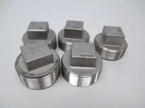 Lot 5 new pipe plug 1-1/2-150 d340217 for sale