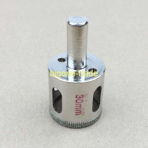 30mm Diamond Coated tool Drill Bit Hole Saw Glass Tile Ceramic Marble