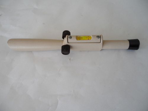 David White Meridian L6-20 Model 8824 Transit Level Survey Bore Sight Scope