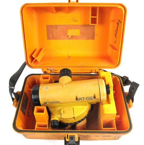 Topcon AT-G6 Auto Level W/ Hard Case