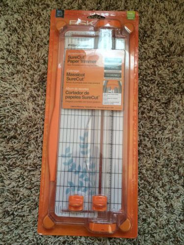 Fiskars Portable Rotary Paper Trimmer 12&#034; Super Cut Titanium NIP Brand New LOOK