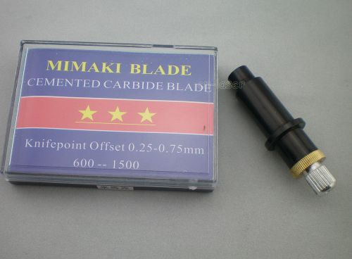 1pcs HQ Blade Holder + 5pcs 60° Blades for Mimaki Vinyl Cutter Cutting Plotter