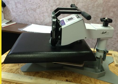 Digital heat press-geo knight-swing away-rarely used -1.5 yrs old-(16x20) for sale